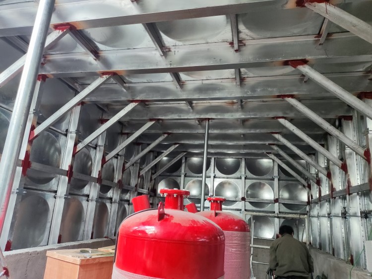 蕭縣600立方BDF地埋水箱